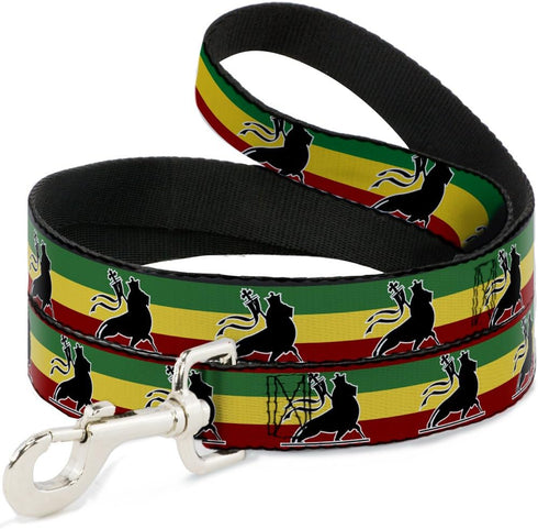 Dog Leash Lion of Zion Repeat 6 Feet Long 1.5 Inch Wide...