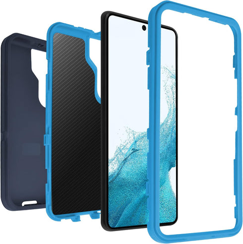 Case for Galaxy S22 Plus, Drop Protection Rugged Heavy Duty Case, Water-Resistance/Shockproof/Drop/Dust Proof 3-Layer Protective Cover for Samsung...