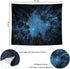HOMKUMY Starry Wall Tapestry, 3D Printing Forest Starry Night Tapestry Star Tree Tapestry Psychedelic Indian Wall Hanging Tapestry for Home Decor ...