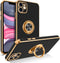 BENTOBEN iPhone 11 Case with 360° Ring Holder, Shockproof Slim Kickstand Magnetic Support Car Mount Women Men Non-Slip Protective Phone Case for i...