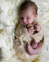 Matissa Newborn Baby Photography Prop Swaddle Cheesecloth Knit Crochet Wrap 16 Colors Available (Beige)...