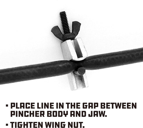 Powerbuilt 2 Piece Hose Pinchers, Brake Line Clamp, Hose Pinch Clamp Pliers, 1" Opening, for Temporarily Sealing Off Vacuum Lines, Fuel Lines - 64...