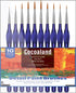 Miniature Paint Brushes,10Pcs Round Pointed Tip Paintbrushes, Micro Detail Paint Brush Set, Triangular Grip Handles Art Brushes Perfect for Acryli...
