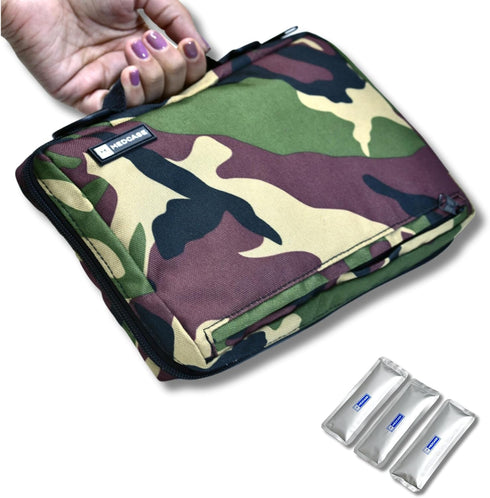 Diabetic Bag & Organizer: Insulated Case for Insulin, Cooler, and Diabetes Supplies - Portable Travel Case with Icepack - Ideal Diabetic Carrying ...