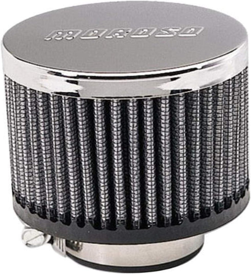 Moroso 68815 VALVE COVER, BREATHER, CLAMP-ON, NO HOOD...