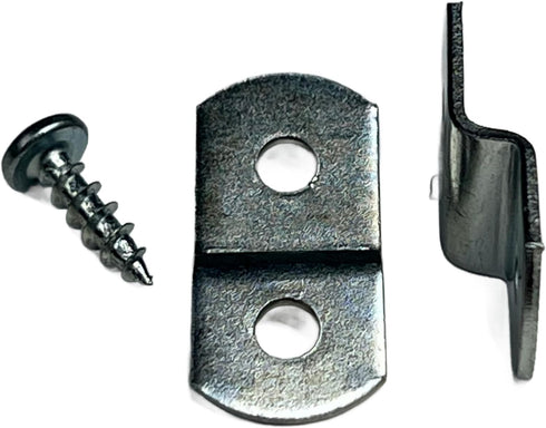 Canvas Clips for Picture Framing screws included 15 per pack ( Choose your offset size ) by E.H.C. (1/8" offset)...