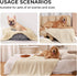 Luciphia Waterproof Dog Blanket Soft Pet Sherpa Calming Thick Blankets,Leakproof Cozy Pet Puppy Blanket for Medium Large Dogs Cats,Sofa Bed Car Co...