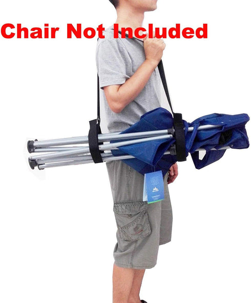YYST Carry Strap for Beach chair Folding Chair - (Chair Not Included) - Easy to Use - Easy to Carry-1/PK...