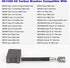 4Packs 381028-02 381028-08 Carbon Brushes Compatible with Dewalt Electric Power Tools DW368,DW702,DW703,DW706E,DW708,DW715,DW716,DW717,DW718,DWS78...
