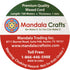 Mandala Crafts 1mm 109 Yards Tan Cotton Waxed Cord for Jewelry Making Bracelet Cord Waxed String - Beading String Thread Jewelry Cords for Necklac...