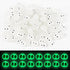 CCINEE 100pcs Luminous Ghost Tree Elves Fairy Resin Briquettes Miniature Garden Accessories Glow in The Dark for Fairy Garden Cake Decoration East...