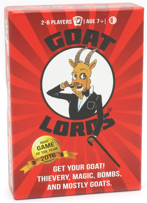 Goat Lords - Most Addicting Card Game for Adults, Teens, Kids (Boy and Girl) Ages 7 and Up. Family Board Games, Fun Game, Card Games for Families ...