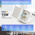 Wireless Charger for Samsung Galaxy Z Flip, Foldable Portable Travel Wireless Charging Stand, 15W Fast Wireless Charger Station for Galaxy Z Flip6...