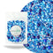 Sprinkle Pop Blue Ombre Sprinkle Mix| Monochromatic Blend of Blues & Navy Blue Sprinkles with White Pops| Undersea Themed Sprinkles Made In USA fo...