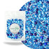 Sprinkle Pop Blue Ombre Sprinkle Mix| Monochromatic Blend of Blues & Navy Blue Sprinkles with White Pops| Undersea Themed Sprinkles Made In USA fo...