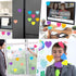 Teling 24 Pcs Heart Shape Lined Sticky Notes Employee Cute Sticky Notes Bright Colorful Sticking Power Memo Pads Self Sticky Note Pads for Office ...