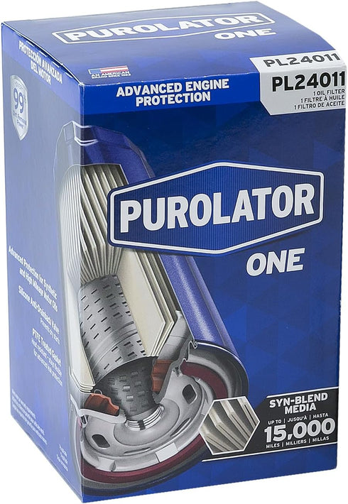 Purolator PL24011 PurolatorONE Advanced Engine Protection Spin On Oil Filter...