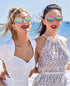 PENTA ANGEL 2Pcs Colored Round Retro Sunglasses...