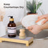 3-in-1 Sink Caddy Instant Dry Sink Organizer, Fast Drying Diatomaceous Earth Stone, Kitchen Sponge Holder, Water Absorbing Sink Rack for Modern Co...