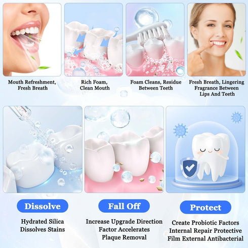 Smile Doctor SP-4 Rapid Whitening Toothpaste,Brightening& Stain Removing Toothpaste,Sp-4 Ultra Whitening Stain Removal Fresh Breath Teeth Deep Cle...