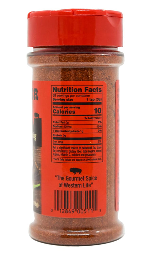 Chugwater Chili | Gourmet SPICY HOT Chili Seasoning Mix | 4oz Bottle | Wyoming State Championship Chili Recipe | Secret Blend 12 Spices | All Natu...
