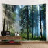 Llamazing Forest Tapestry - Magic Tapestry Curtain for Living Room & Bedroom (Morning Forest, 90.5''L70.8''W) XL...