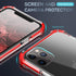 MATEPROX Compatible with iPhone 11 Pro Max Case Clear Heavy Duty Protective Crystal Back Cover with Shockproof Bumper Case for iPhone 11 Pro Max 6...