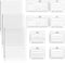 Suwimut 11 Pack Straight Line Stencil Template for Journaling and Envelope Addressing Guide Stencil Templates Set, 11 Inch Scale Spacing Line Draw...