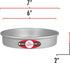 Fat Daddio's PCC-62 Anodized Aluminum Round Cheesecake Pan, 6 x 2 Inch...