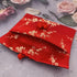 4 Pcs Silk Red Envelopes Lucky Money Pockets Hongbao Chinese Element Invitation Envelop for Wedding, New Year, Spring Festival...