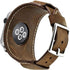 Compatible with Apple Watch Bands 38mm 40mm 41mm 42mm(Series 10 Genuine Leather Strap Sport Retro Wristbands for iWatch Band Series 10 9 8 7 6 5 4...