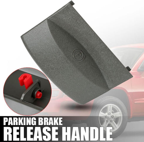 Parking Brake Handle for Dodge Durango/Dakota, Grey, Fits 2006-2007 Models 1CM30XDHAA...
