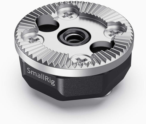SMALLRIG Standard Rosette Bolt-On Mount (M6 Thread, 31.8 Diameter) for Camera Cage and Accessories - 1939...