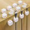 12 Pack Cord Organizer, Magnetic Cable Management Clips for Desktop, Self Adhesive Wire Charger Keeper for Phone, Kitchen Appliances, Earphone Org...