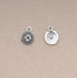 Ruwado 50 Pcs Round Flower Jewelry Making Kits Small 14.6 x 10.7 mm Metal Kits for DIY Crafting Project Necklace Bracelet Key Chain (Silver)...