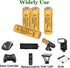 8 Packs 1.2V AA 900mAh Ni-CD Rechargeable Solar Light Batteries for Outdoor Solar Lights, String Lights, Garden Lights, Solar Wall Lights...