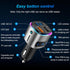 Bluetooth FM Transmitter for Car, SONRU Bluetooth Car Adapter, Wireless FM Radio Transmitter, Support QC3.0 USB Charging, Hands-Free Calling, Siri...