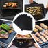 Dailyart 19x15inch Grill Mats for Outdoor Grill, Set of 5 100% Non-stick Teflon Grill Mat, Upgraded & Enlarged Reusable Grill Mats for Grilling, B...