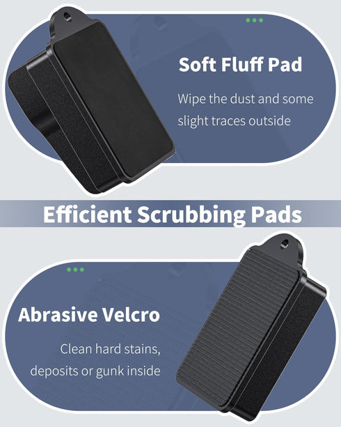 Pawfly Aquarium Magnet Glass Cleaner Fish Tank Magnet Brush Alage Scraper for 3/5 Inch Thick Glass (Not for Acrylic & Plastic Tanks)...