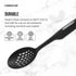Farberware Professional Soft Handled Slotted Straining Spoon with Perforations Heavy-Duty Heat Resistant Nylon Safe for Non-stick Cookware, 13-Inc...