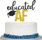 Educated AF Cake Topper for Class of 2025 Graduation High School Graduation College Grad Party Decorations...