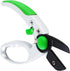 WilFiks Garden Anvil Pruning Shears - 8" Smooth Action Hand Pruner - Secateurs Steel Gardening Scissors with Comfortable Handle and Shock Absorbin...