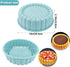 Palksky Charlotte Cake Pan Silicone, Nonstick, 10 inch Round Cake Molds for Baking...