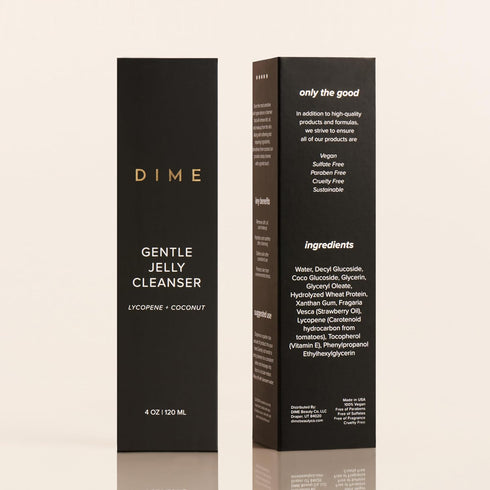 Dime Beauty Gentle Jelly Cleanser, Hydrating Facial Cleanser and Makeup Remover, Sensitive Skin Face Wash, Travel Size Face Wash 2 oz / 60 ml...