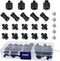 24 Pcs Camera Screw Adapter 1/4 to 1/4 and 1/4 to 3/8 Tripod Mount Converter Set for Camera Mount, Monopod, Ballhead, Flash Light Stand Frgyee...