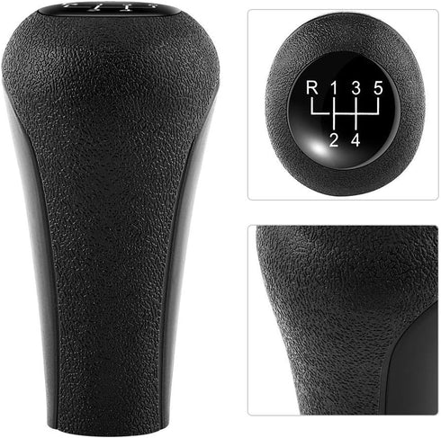 5 Speed Manual Car Gear Shift Knob Stick Head Handle Lever for BMW E28 E30 E34 E36 Black...