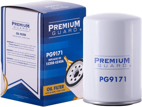 PG Engine Oil Filter PG9171 | Fits 2016-2019 Nissan TITAN XD, 2002-2005 Workhorse Custom Chassis P42, 2018-2019 Blue Bird Vision School Bus, 2004-...