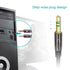 KINGTOP Headphone Splitter, 3.5mm Headset Splitter, Headphone Mic Splitter Cable for Headset to Older Laptops/PCs...