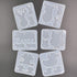 6Set Mama Deer, Piggy, Mama Duck, Owl, Monkey Epoxy Mold Resin Pendant Making Silicon Mold, Pack D...