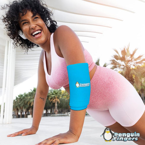 Elbow and Ankle Ice Pack for Injuries Reusable, Cold Warm Compression Sleeves for Arm, Ankle and Foot Pain Relief for Men, Women, Girls and Boys T...